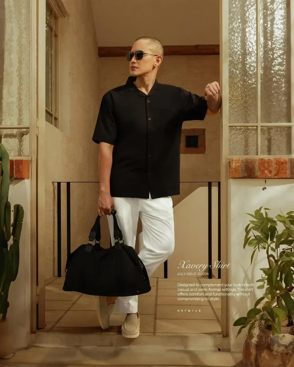 outfit pantai pria