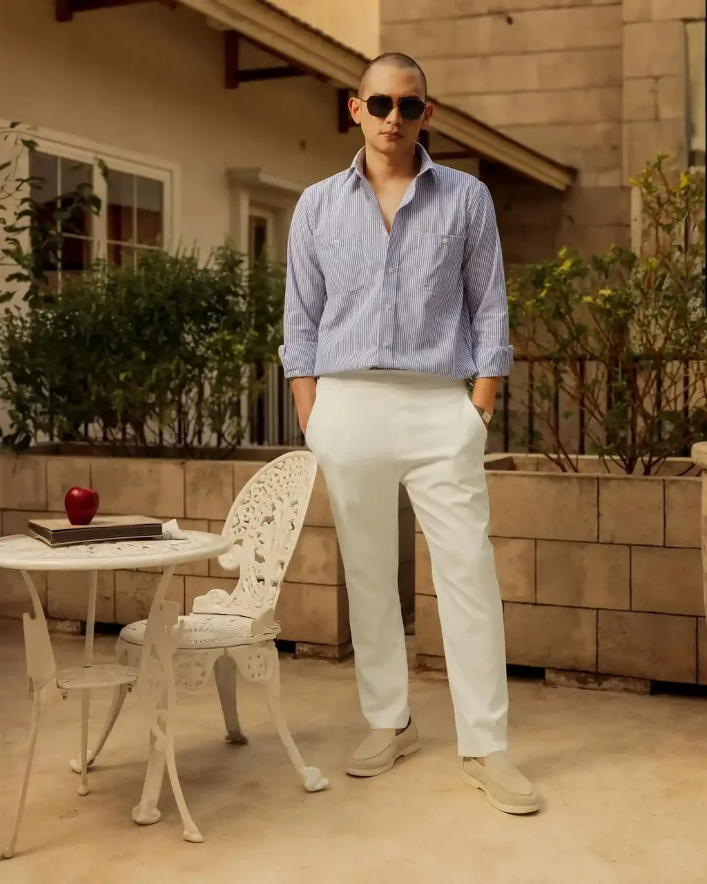 outfit pantai pria