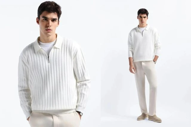 celana cream cocok dengan baju warna apa