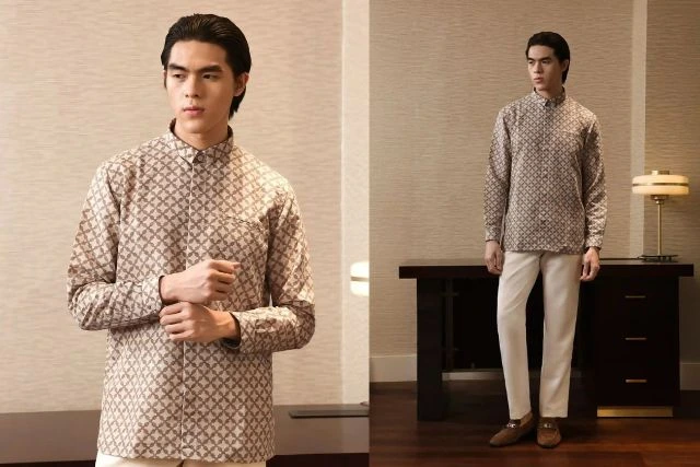 celana cream cocok dengan baju warna apa
