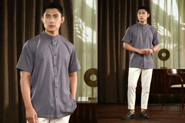 celana cream cocok dengan baju warna apa