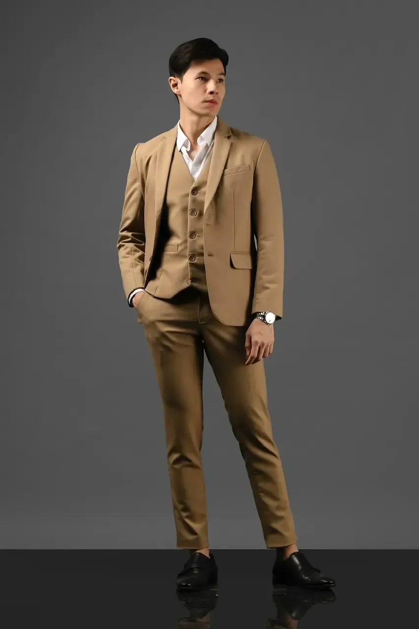 outfit wisuda pria