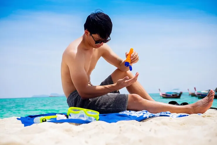 sunscreen untuk pria